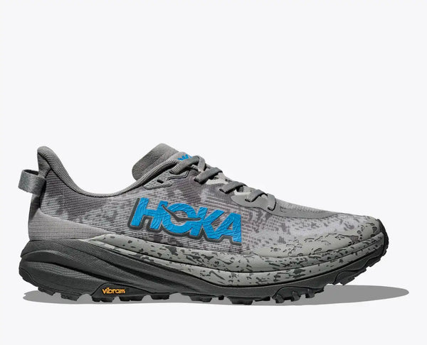 Hoka Mens Speedgoat 6 Wide (Galactic Grey/Hoka Blue)