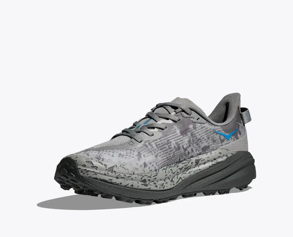 Hoka Mens Speedgoat 6 Wide (Galactic Grey/Hoka Blue)