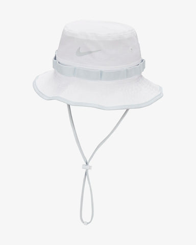 Nike Unisex Dri-Fit Apex Bucket hat (White/Pure Platinum/Pure)