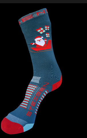 Steigen Unisex (5-12) 3/4 Length (Santa’s Sleigh Running)