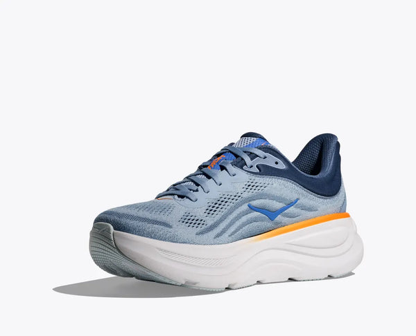 Hoka Mens Bondi 9 (2E) (Drizzle/Downpour)