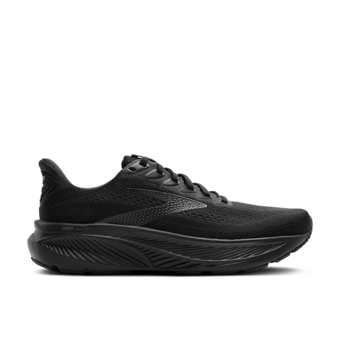 Brooks Mens Ghost 17 (Black/Black/Ebony)