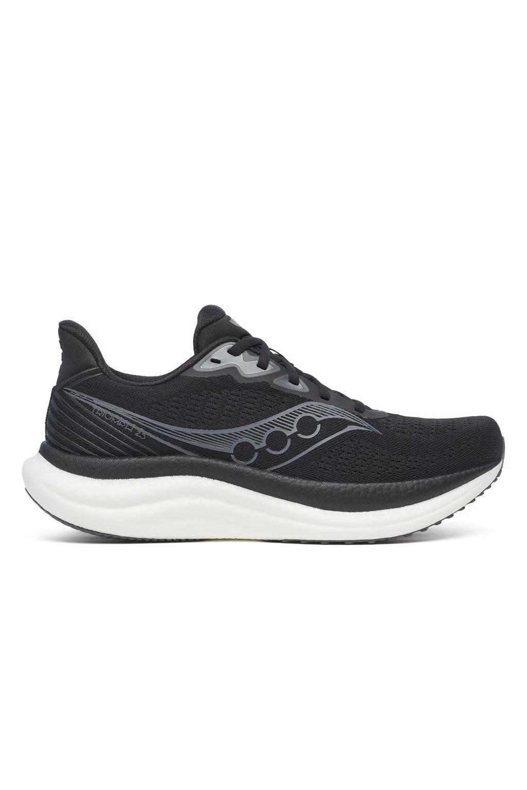 Saucony Mens Triumph 23 Wide (Black/White)