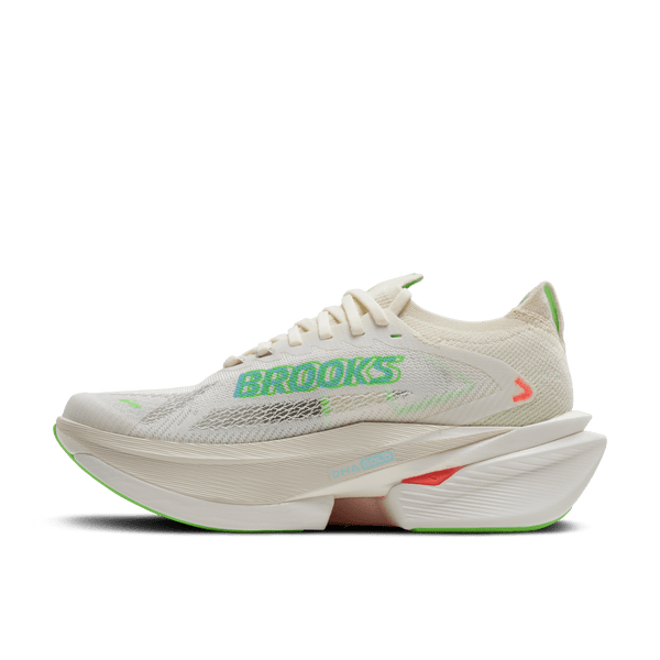 Brooks Mens Hyperion Max 3 (Coconut/Green Gecko/Pink Clay)