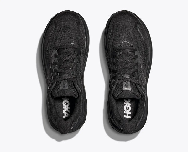 Hoka Mens Clifton 10 (Black/Black)