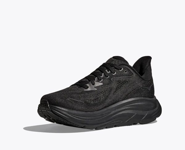 Hoka Mens Clifton 10 (Black/Black)