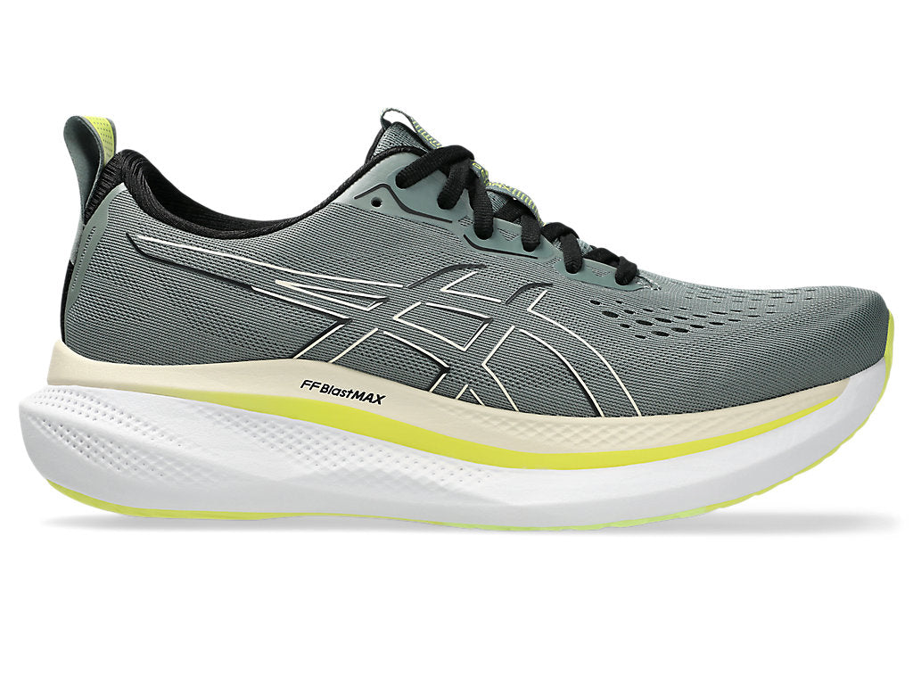 Asics Mens Glideride Max (2E) (Monument Blue/Vanilla)