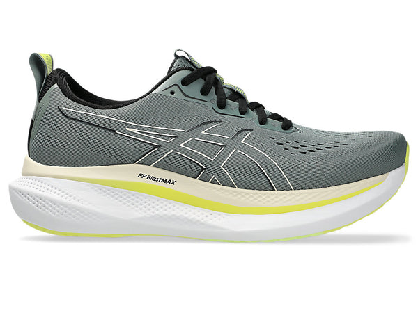 Asics Mens Glideride Max (2E) (Monument Blue/Vanilla)