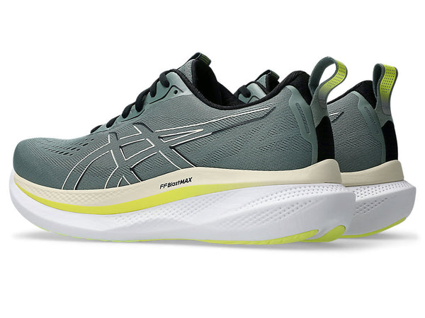 Asics Mens Glideride Max (2E) (Monument Blue/Vanilla)