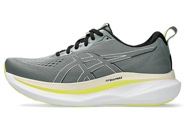 Asics Mens Glideride Max (2E) (Monument Blue/Vanilla)