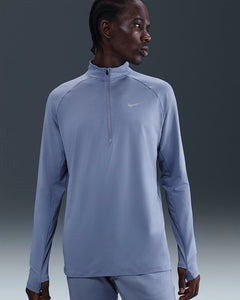 Nike Mens Dri-FIT 1/4 Zip Running Top (World Indigo)
