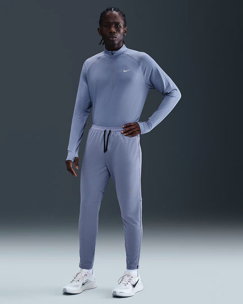 Nike Mens Dri-FIT 1/4 Zip Running Top (World Indigo)