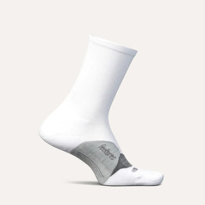 Feetures Elite Light Cushion Mini Crew Length (White)