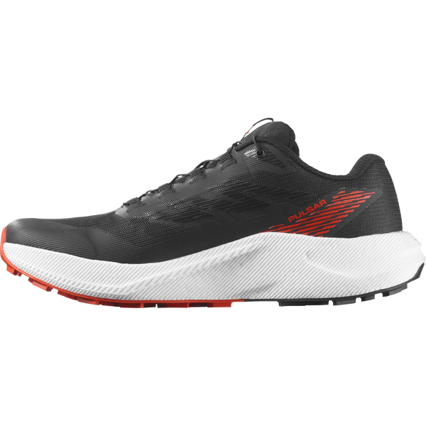 Salomon Men’s Pulsar (Black/White/Cherry Tomato)
