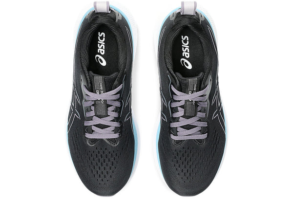 Asics Womens Glideride Max (Black/Carrier Grey)