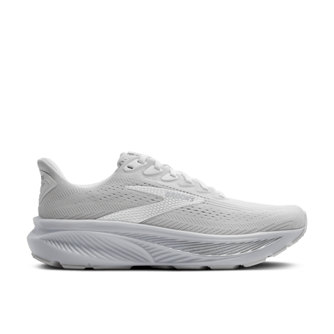 Brooks Womens Ghost 17 (White/White/Grey)