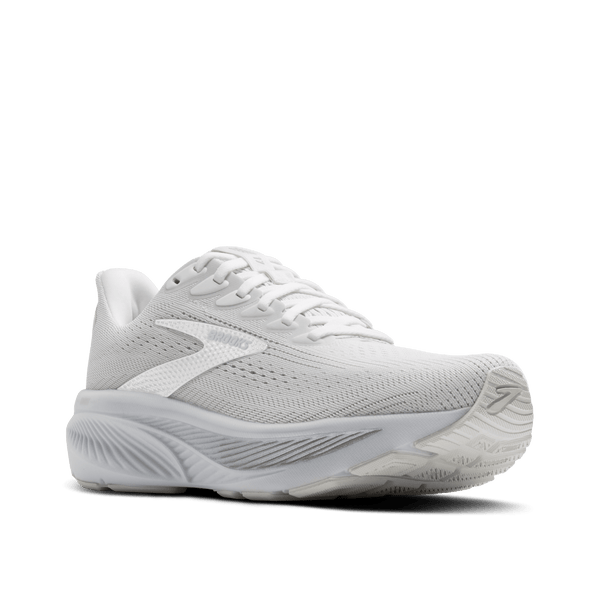 Brooks Womens Ghost 17 (White/White/Grey)