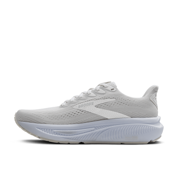 Brooks Womens Ghost 17 (White/White/Grey)