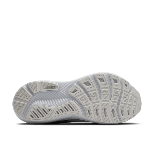 Brooks Womens Ghost 17 (White/White/Grey)