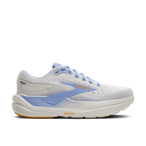 Brooks Womens Ghost Max 3 (Coconut/Blue Heron/Orange)