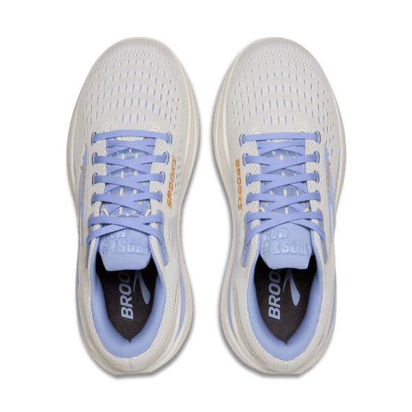 Brooks Womens Ghost Max 3 (Coconut/Blue Heron/Orange)