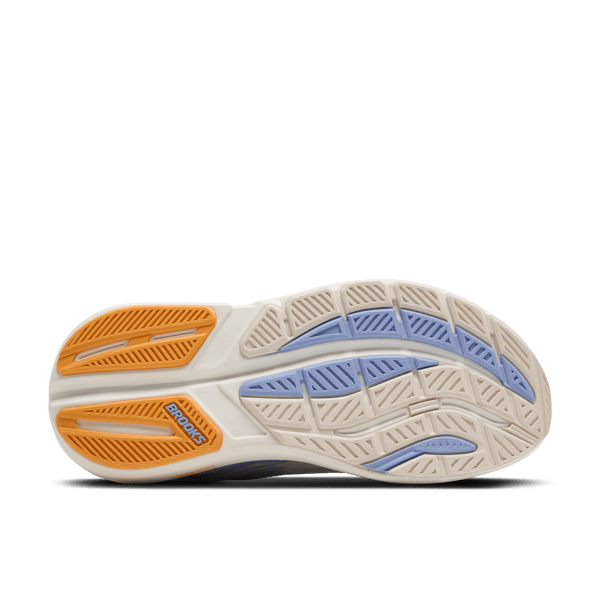 Brooks Womens Ghost Max 3 (Coconut/Blue Heron/Orange)