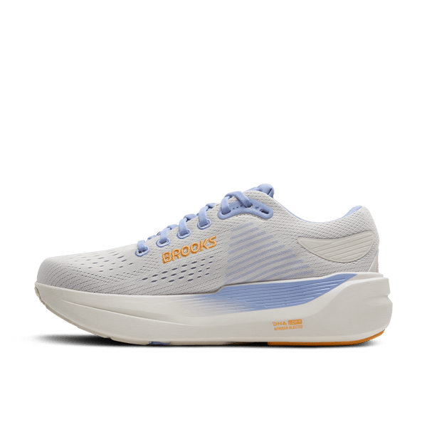 Brooks Womens Ghost Max 3 (Coconut/Blue Heron/Orange)