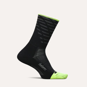 Feetures Elite Light Cushion Mini Crew Length (Tempo Black)