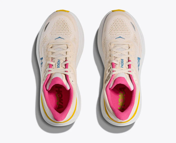 Hoka Womens Bondi 9 (D) (Alabaster/Birch)