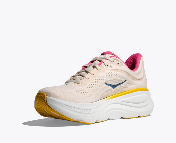 Hoka Womens Bondi 9 (D) (Alabaster/Birch)