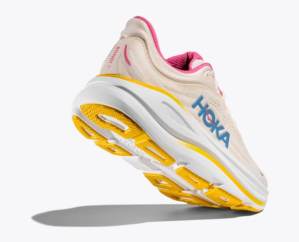 Hoka Womens Bondi 9 (D) (Alabaster/Birch)