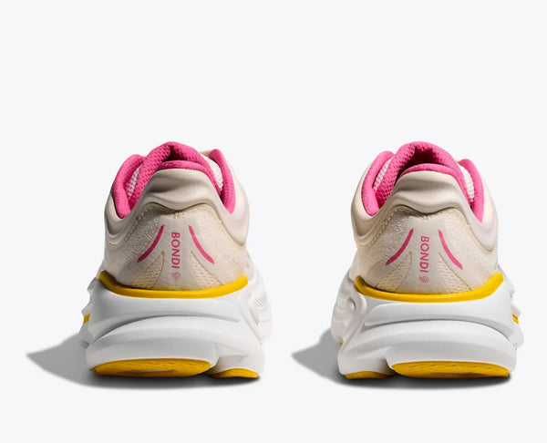 Hoka Womens Bondi 9 (D) (Alabaster/Birch)