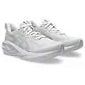 Asics Womens Novablast 5 (White/Piedmont Grey)