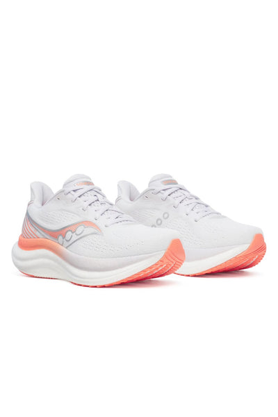 Saucony Women’s Triumph 23 (White/Wistful)
