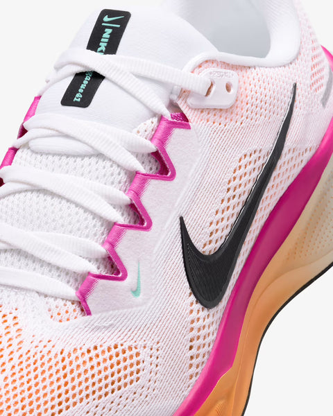 Nike Womens Air Zoom Pegasus 41 (White/Black/Fire Pink)