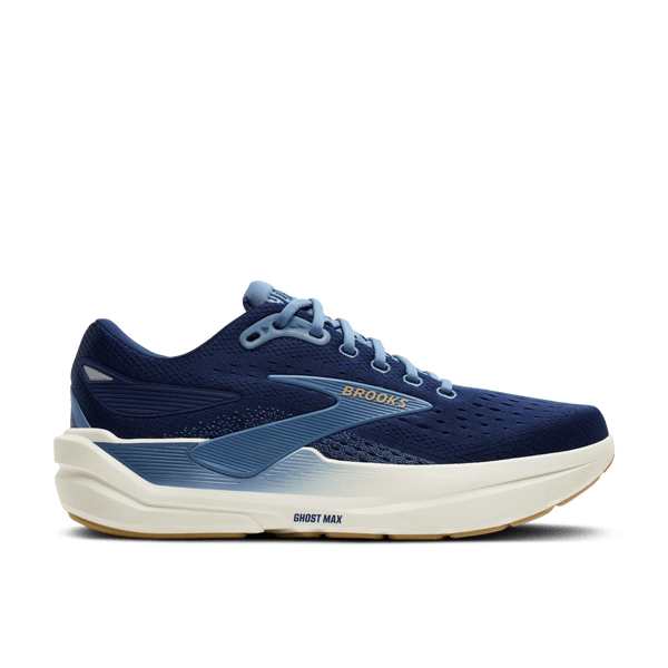 Brooks Mens Ghost Max 3 (2E Width) (Blue/Starfish/Moonlight)