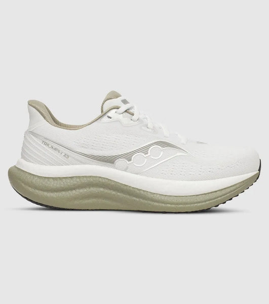 Saucony Mens Triumph 23 (White/Laurel)