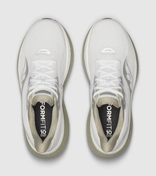 Saucony Mens Triumph 23 (White/Laurel)