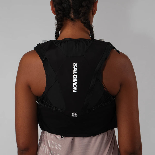 Salomon Womens Advanced Skin 12 (Black/Asphalt)