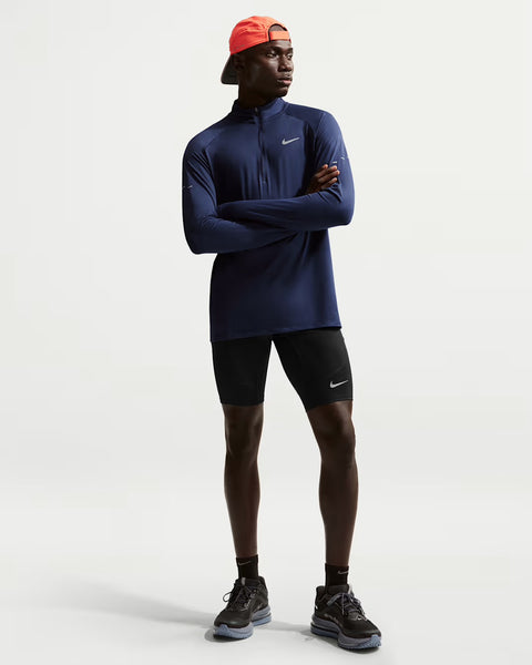 Nike Mens Stride Dri-FIT 1/2-Length Running Tights (Black)
