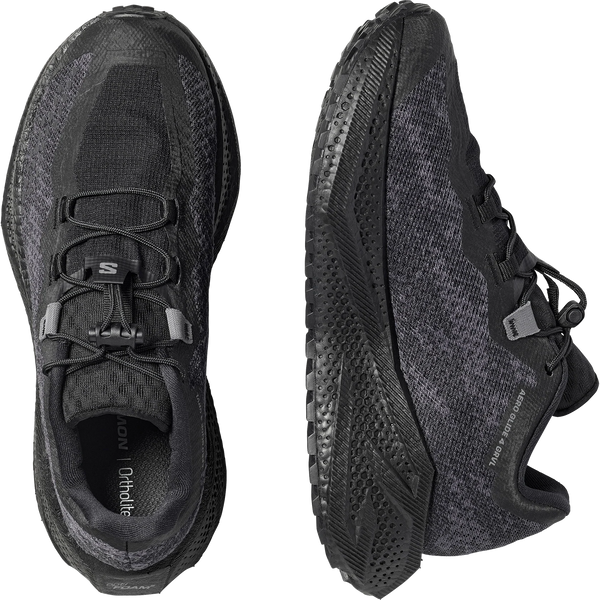 Salomon Womens Aero Glide 4 Gravel (Black/Asphalt/Black)