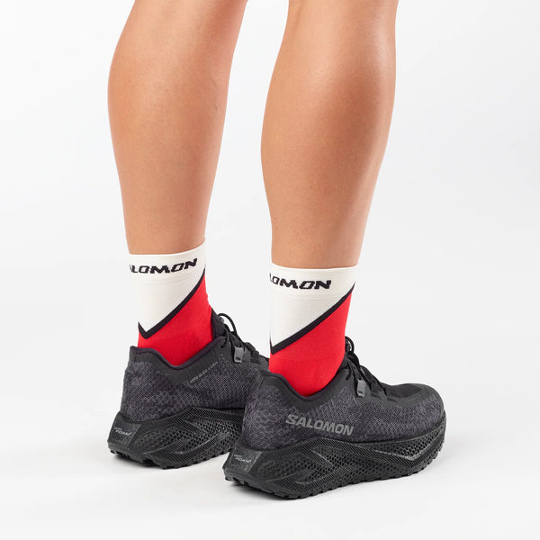 Salomon Womens Aero Glide 4 Gravel (Black/Asphalt/Black)