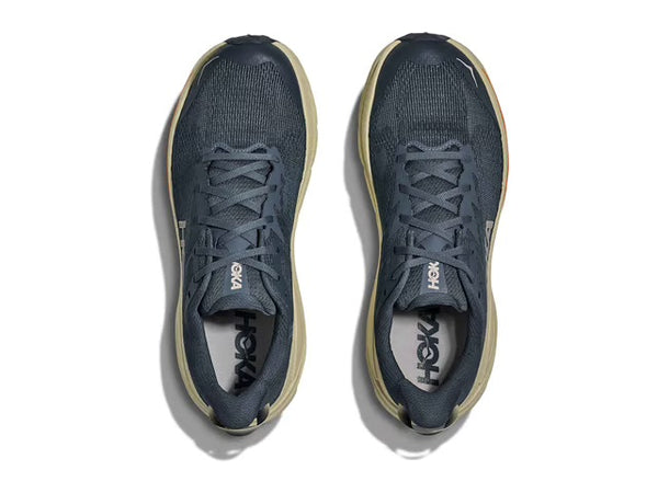 Hoka Mens Challenger 8 Wide (Faded Navy/Pampas Grass)