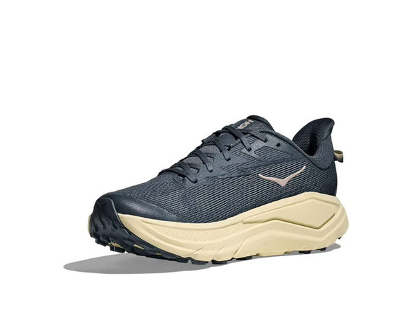 Hoka Mens Challenger 8 Wide (Faded Navy/Pampas Grass)