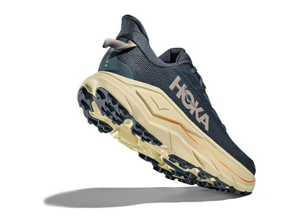 Hoka Mens Challenger 8 Wide (Faded Navy/Pampas Grass)