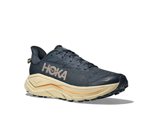 Hoka Mens Challenger 8 Wide (Faded Navy/Pampas Grass)