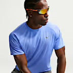 Nike Mens Stride Dri-FIT ADV Short-Sleeve Running Top (Royal Pulse)
