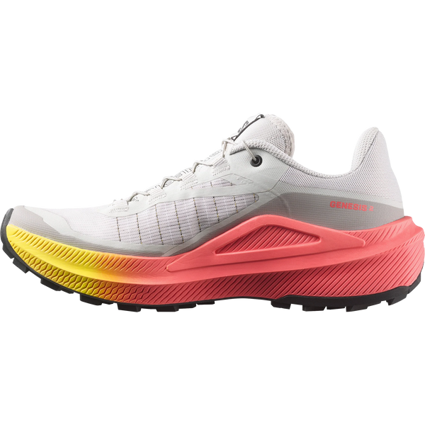 Salomon Womens Genesis 2 (Grey Violet / Safety Yellow / Neon Flame)
