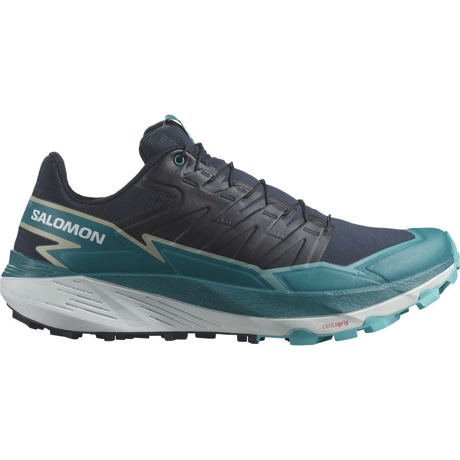 Salomon Mens Thundercross (Carbon/Tahitian Tide/Peacock Blue)