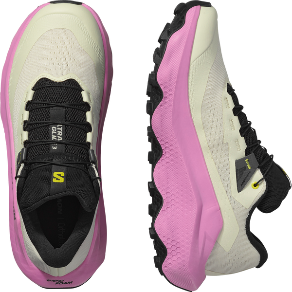 Salomon Womens Ultra Glide 3 (Almond Milk/Cyclamen/Black)